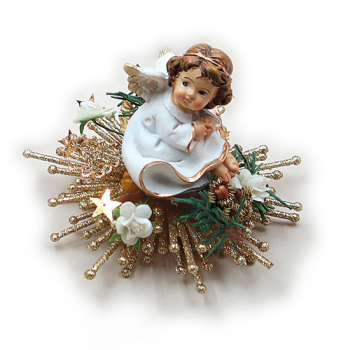 STERN MIT ENGEL UND GEWÜRZEN